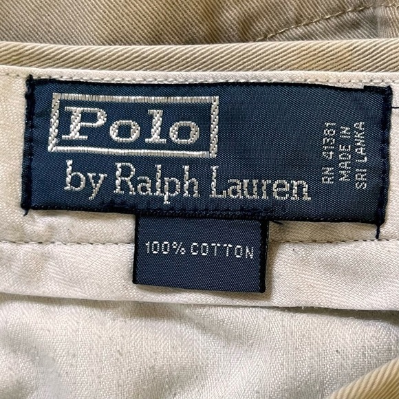 Polo by Ralph Lauren Men’s Tan Cotton Chino Shorts Size 32 - Picture 11 of 11